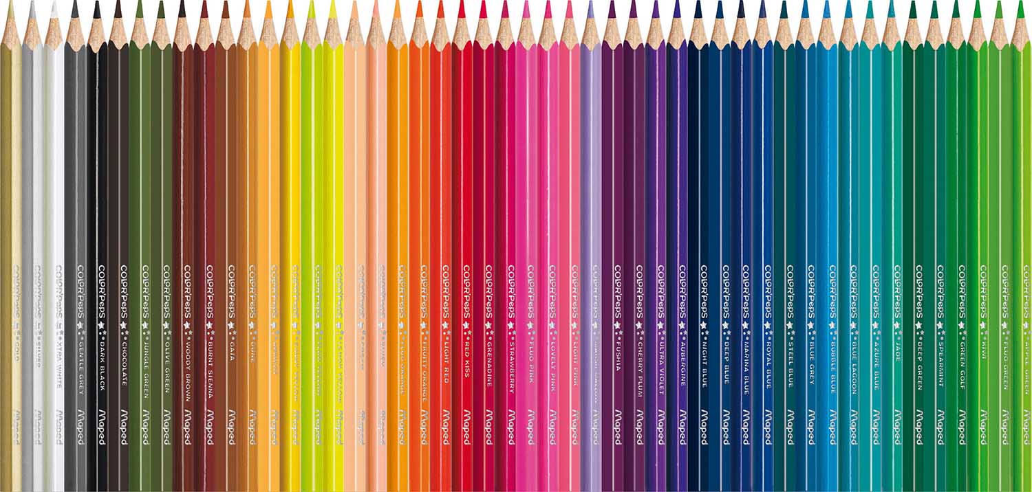 ⁦מארזי עפרונות צבע - Maped Color'Peps Star / Strong⁩ – תמונה ⁦3⁩
