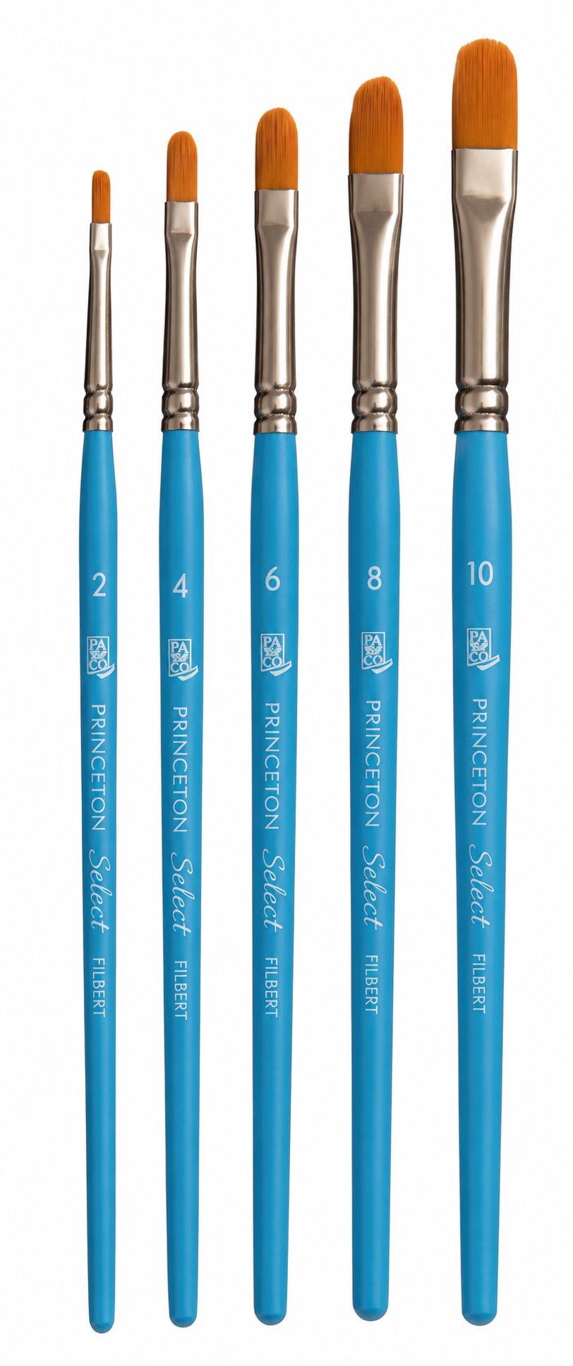 מכחול פילברט מעוגל Princeton Select Filbert - מידות 2-10