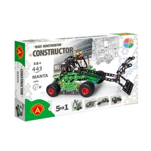 קונסטרוקטור מנטה 443 חלקים 5 ב-1 מבית אלכסנדר לילדים מגיל 8