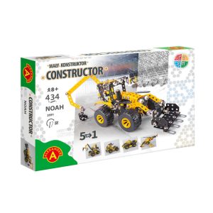 קונסטרוקטור נוח 434 חלקים 5 ב-1 מבנה מכונות בנייה אלכסנדר