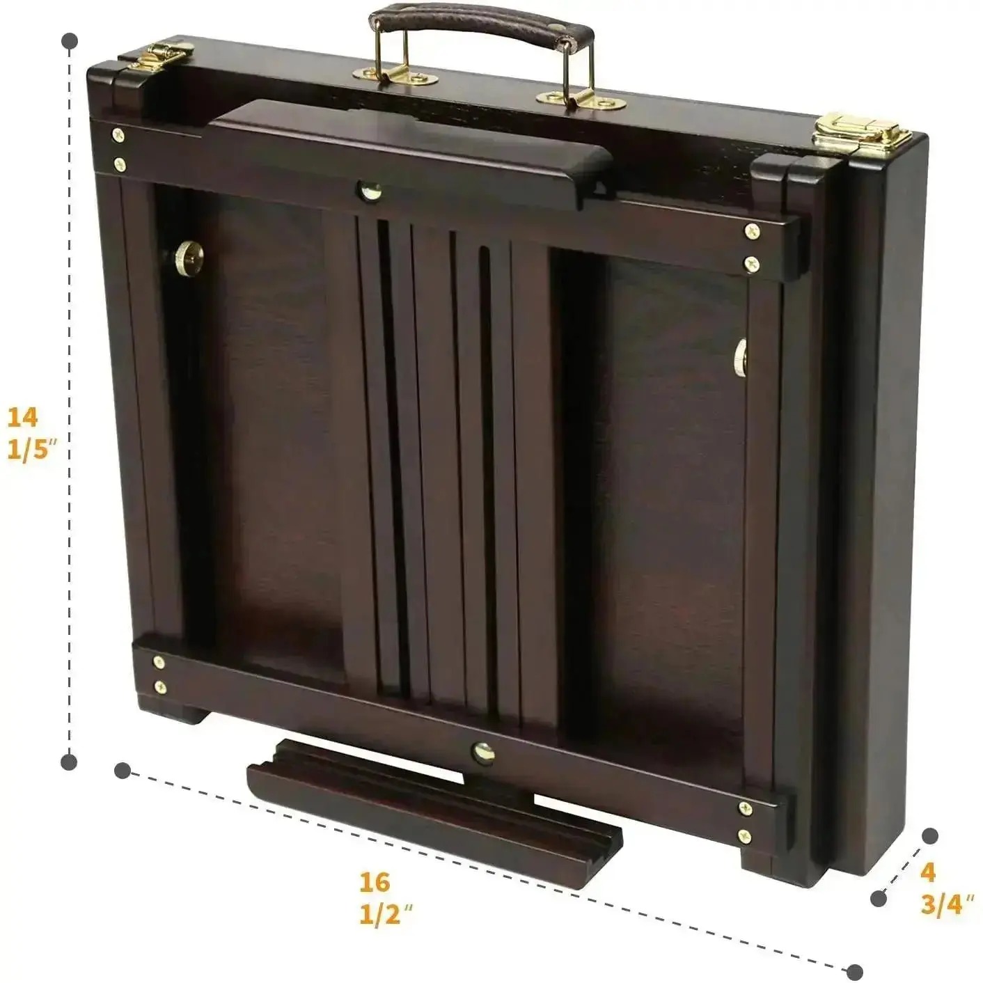 כן ציור שולחני מעץ עם מגירת אחסון – MEEDEN Sketchbox Easel (W05) – תמונה 3