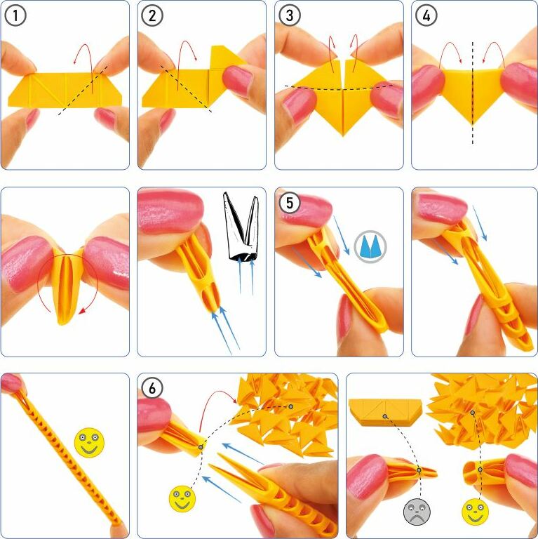 ערכות אוריגמי תלת־ממד ליצירת דמויות - Origami 3D – תמונה 4